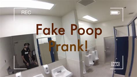 Prank Restroom Part 2 Prank Poop Pake Youtube