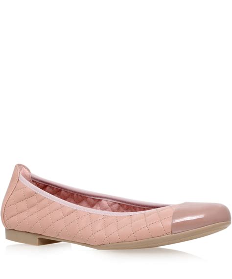 Pretty Ballerinas Pink Shirley Quilted Leather Ballet Flats Lyst