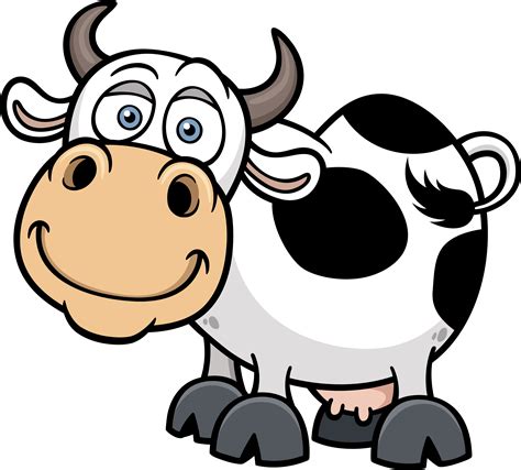 Dairy Cattle Calf Vector Graphics Clip Art Cartoon Cow Png Download 6d6