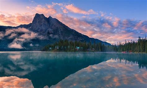 Emerald Lake In British Columbia Canada
