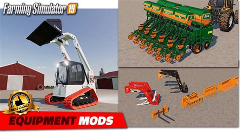 Fs19 New Equipment Mods 2020 08 03 Review Youtube