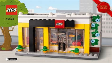 Lego Instructions Promotional 40528 Lego Brand Retail Store Youtube
