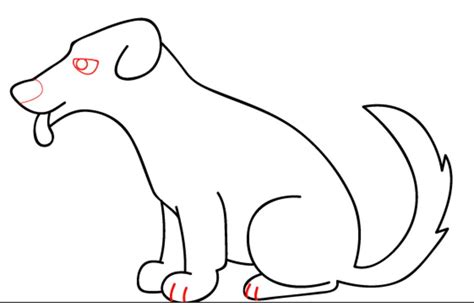 Como Desenhar Um Cachorro Simples Passo A Passo