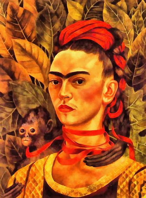 Frida Kahlo Digital Art By Read Collymore Fine Art America