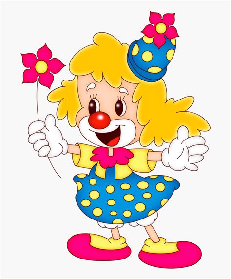 Cute Clown Png Imagenes De Payasitas Animadas Free Transparent