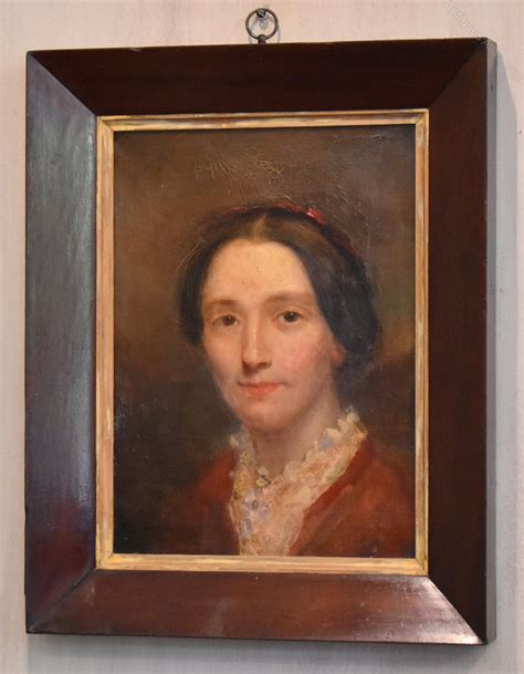 Antiques Atlas Late Regency Portrait Oil Painting Of A Lady