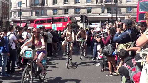 World Naked Bike Ride London 08 06 2013 04 Youtube