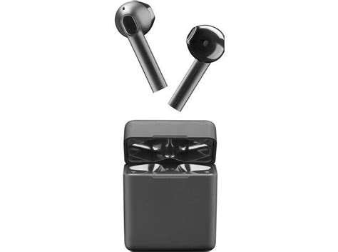 Cellular Line Music Sound Capsule In ear Bluetooth Handsfree Ακουστικά με Θήκη Φόρτισης Μαύρα