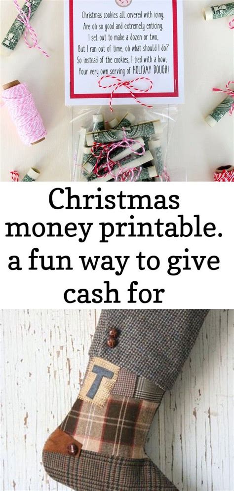 Christmas Money Printable A Fun Way To Give Cash For Christmas 3