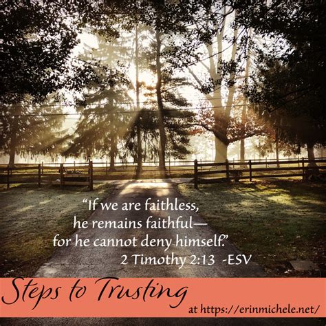 God Is Faithful Steps To Trusting