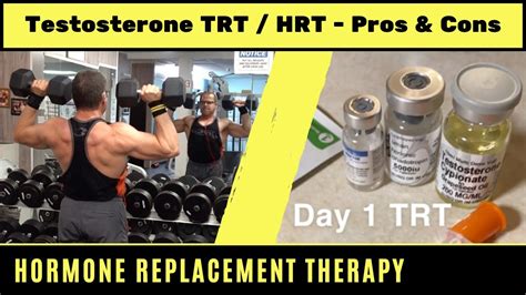 Trt Hrt Hormone Replacement Therapy For Men Pros And Cons And Real