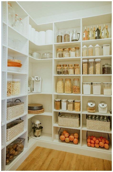 50 How To Create The Perfectly Organized Pantry Home Decoration