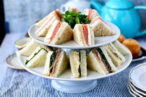 Assorted Tea Sandwiches For Afternoon Tea Karen S Kitchen Stories