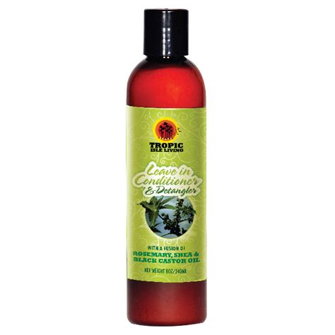 Jamaican Black Castor Oil Leave-In Conditioner & Detangler (8 oz.) | Leave in conditioner ...