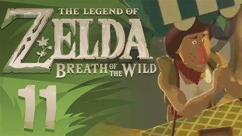 The Legend Of Zelda Breath Of The Wild Part 11 Beedle Gameplay