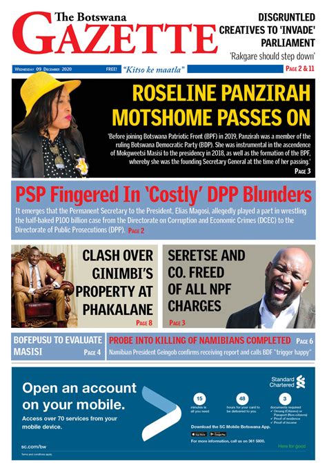 E Edition Botswana Gazette