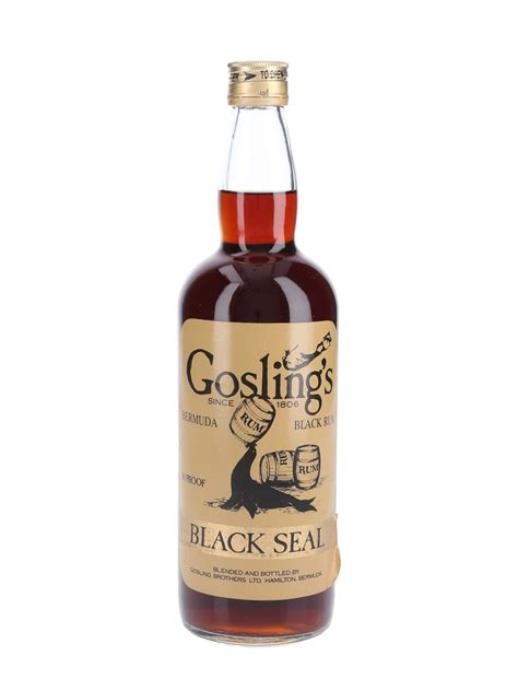 Goslings Black Seal 80 Proof Bermuda Rum Lot 73152 Buysell Rum Online