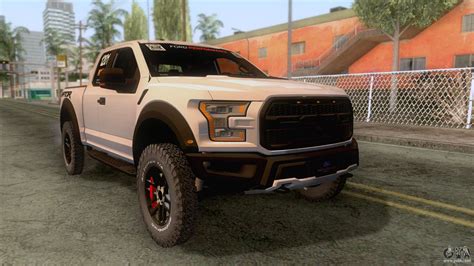 Ford Raptor 2017 Race Truck For Gta San Andreas