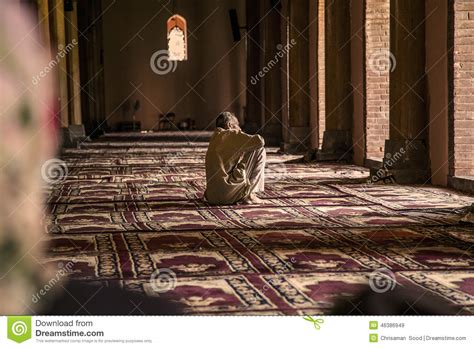 Inside Jama Masjid Mosque Srinagar Prayer Editorial Stock Image Image