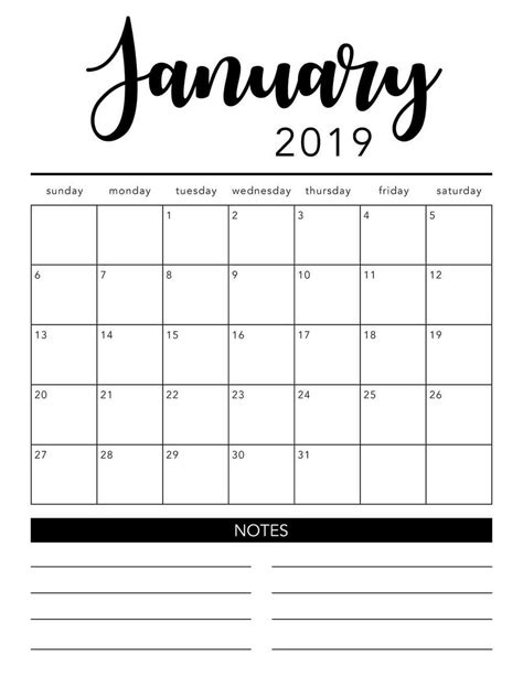 Are you looking for a printable calendar? Free Printable Calendar Black And White | Ten Free ...