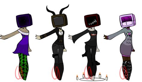 Aesthetic Tv Heads 13 Closed By Emptyproxy On Deviantart