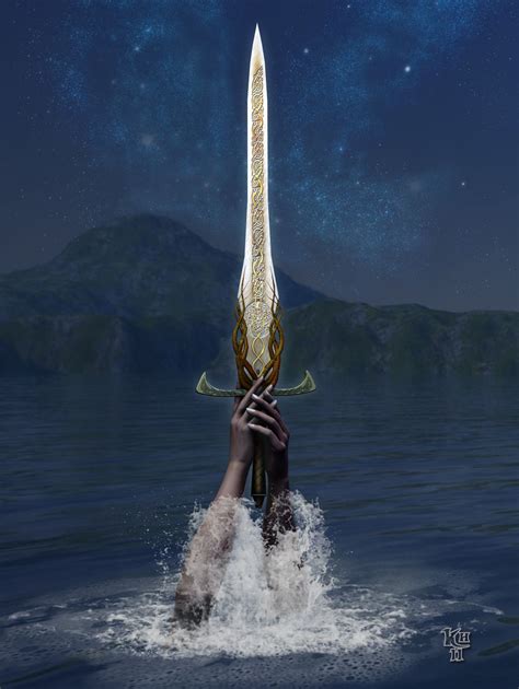 Excalibur By Erulian Excalibur The Legendary Sword Of King Arthur