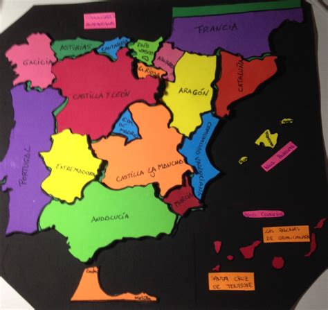 Mapas De Espana Para Ninos Descargables Fiestas Y Cumples Images
