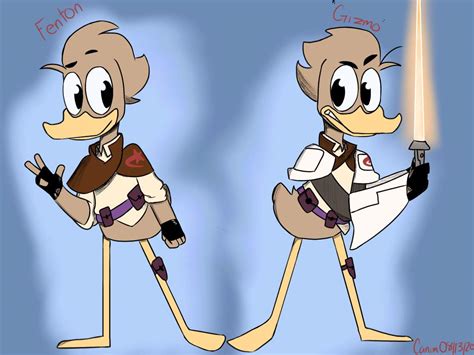 Gyro And Fenton In The Star Wars Au Duck Tales Amino