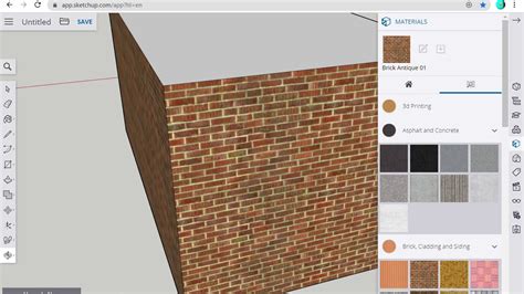 How To Use Materials In Sketchup Youtube