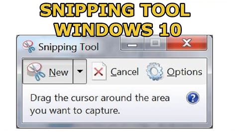 How To Use Snipping Tool On Windows 10 Youtube Vrogue