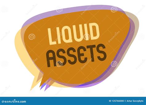 Liquid Assets Stock Image 32821387