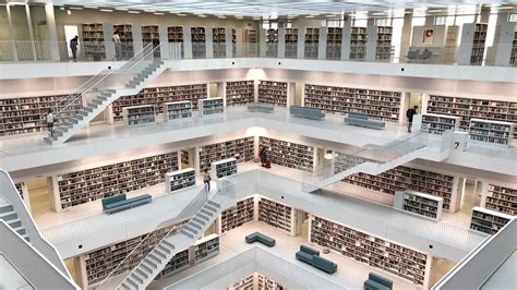 Download the perfect stuttgart library pictures. Stuttgart City Library: The World's Most Beautiful Libraries