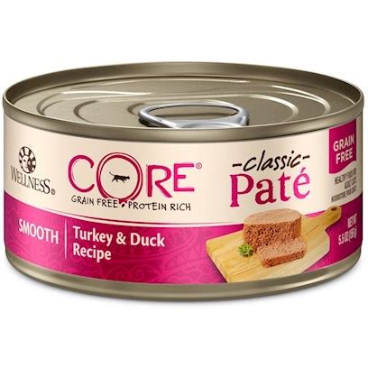 Wellness cat food is made and manufactured by, old mother hubbard. Buy Wellness CORE Grain Free Turkey & Duck Formula Canned ...