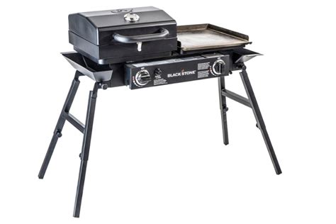 Blackstone grills tailgater two open burners & griddle top. BLACKSTONE Tailgater Combo Griddle + Grill | REI Co-op