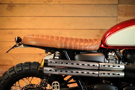 Custom Triumph Scrambler 900 By Baak Motocyclettes Bikebound