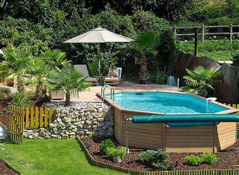 Amazing 28 Fabulous Small Backyard Designs With Swimming Pool ~ Scaniaz