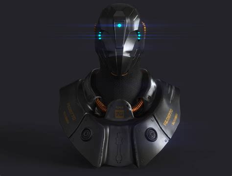 Sci Fi Helmet Since I Started To Study A Proper Workflow For 3d