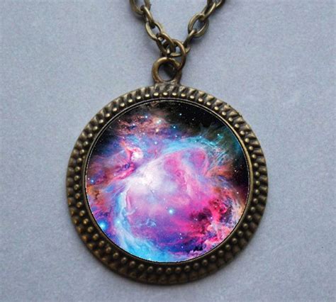 Nebula Pendant Nebula Necklace Galaxy Necklace By Iimagedeverre
