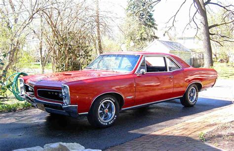 1966 Pontiac Gto One Of The Most Popular Muscle Cars In