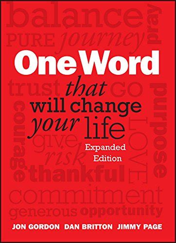 One Word That Will Change Your Life Expanded Edition Buy Online In