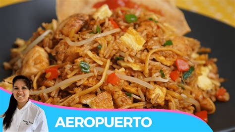🇵🇪 Aeropuerto De Pollo Peruano Receta Chifa Youtube