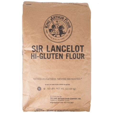 This is a necessary component for baked items to rise properly. King Arthur Sir Lancelot Hi-Gluten Flour - 50 lb. Bulk Bag