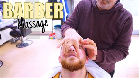 Asmr Barber Massage • Experienced Barber Doing Asmr Youtube