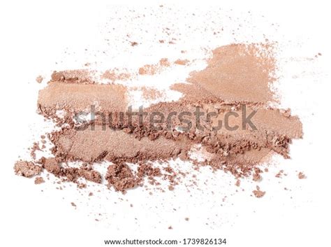 Face Powder Stroke Isolated On White Stock Photo 1739826134 Shutterstock