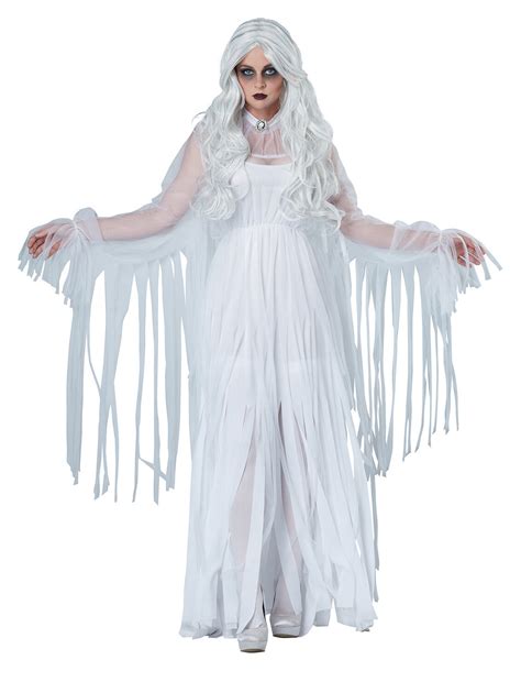 Scary Haunting Demon Ghostly Spirit Women Adult Costume Ebay