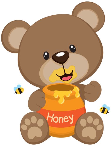 Honey Bear Png Png Image Collection