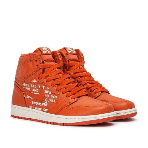 Lyst Nike Air Jordan 1 Retro High Og In Orange For Men