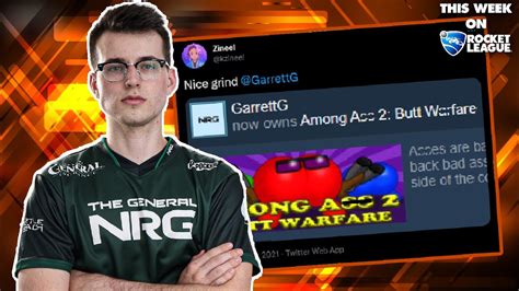 Garrettg Needs To Be Stopped This Week On Rocket League Youtube