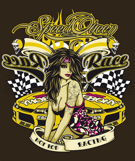 Speed Queen Digital Art By Fatline