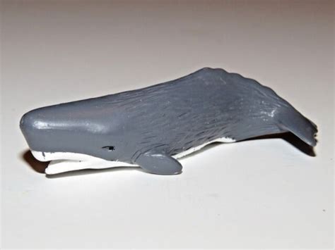 New Realistic Sperm Whale Plastic Pvc Toy Figure Ebay
